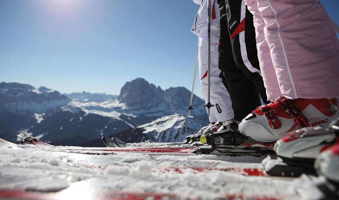Skiing in South Tirol